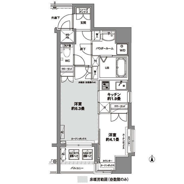 コンフォリア芝公園 1104