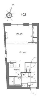 ザハウス中野坂上Ⅱ 0402