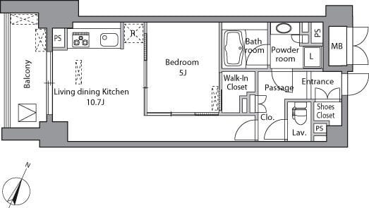 レジディア水道橋 0302