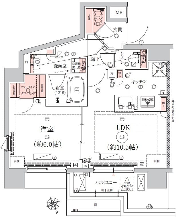 エストゥルース東向島 601