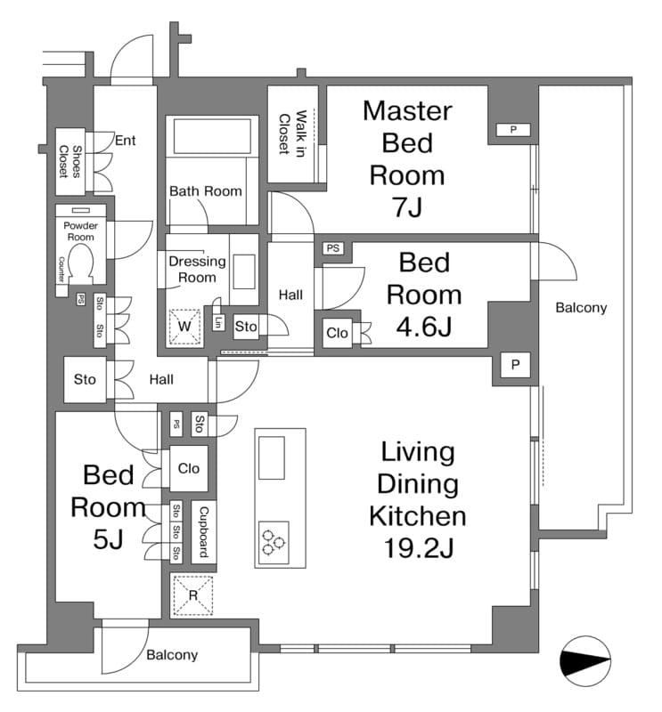 パークコート白金長者丸 603