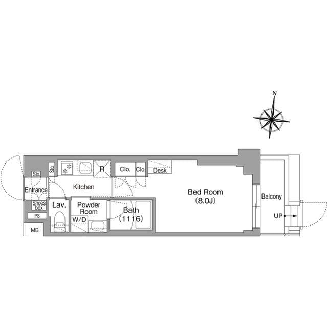 コンフォリア・リヴ大崎 102