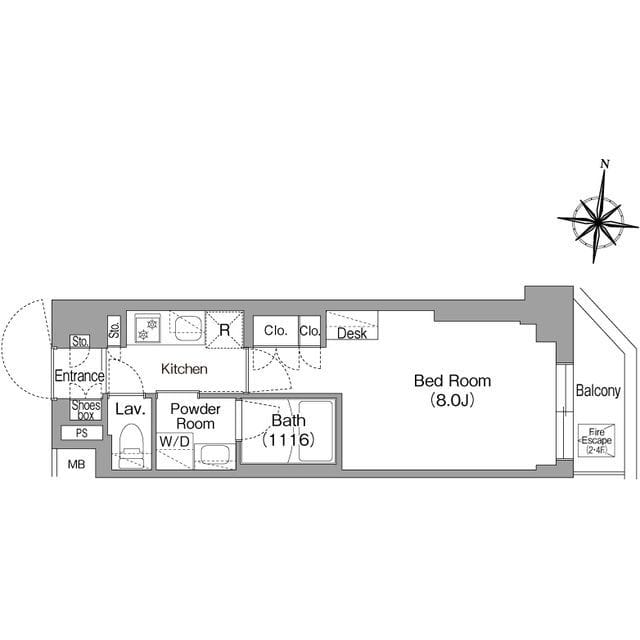 コンフォリア・リヴ大崎 305