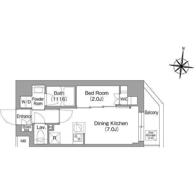 コンフォリア・リヴ大崎 307