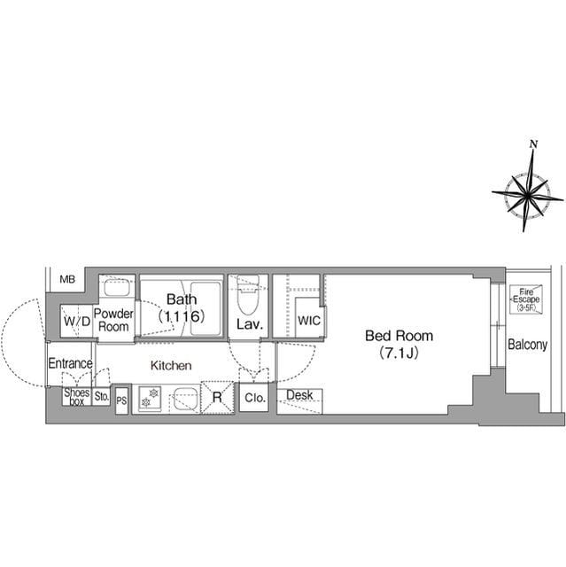 コンフォリア・リヴ大崎 504