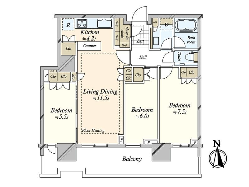 HARUMI FLAG SUN VILLAGE T棟 1307