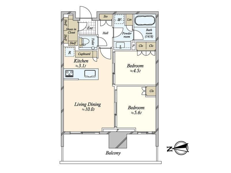 HARUMI FLAG SUN VILLAGE T棟 1403