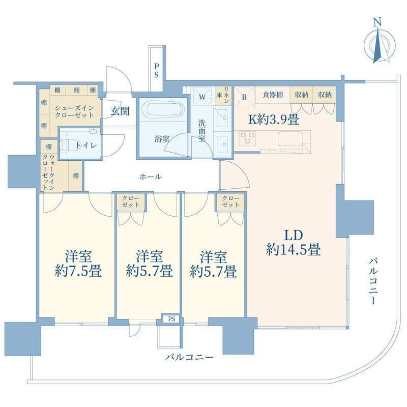 HARUMI FLAG SUN VILLAGE T棟 1509