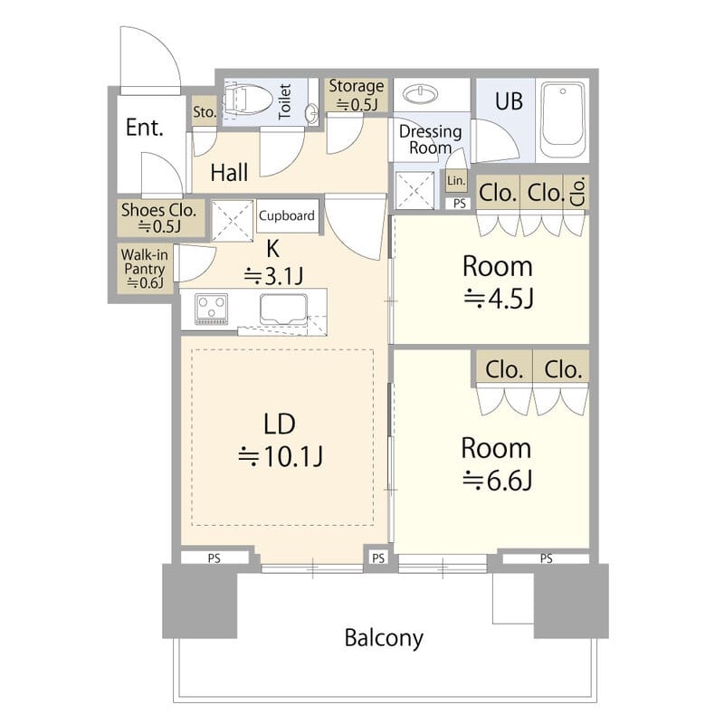 HARUMI FLAG SUN VILLAGE T棟 2115