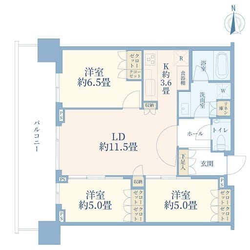 HARUMI FLAG SUN VILLAGE T棟 3203