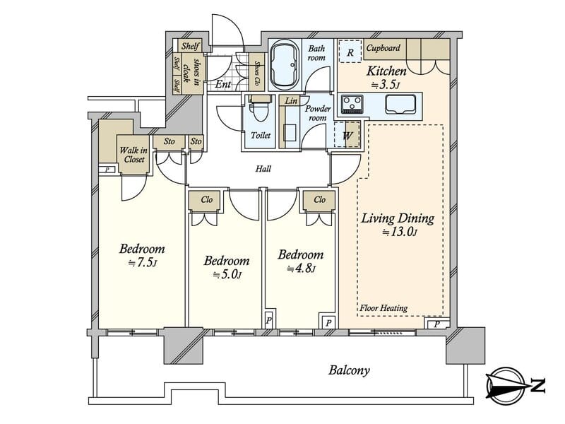 HARUMI FLAG SUN VILLAGE T棟 3509