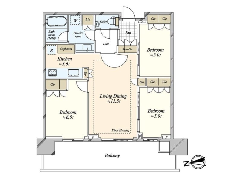HARUMI FLAG SUN VILLAGE T棟 4003