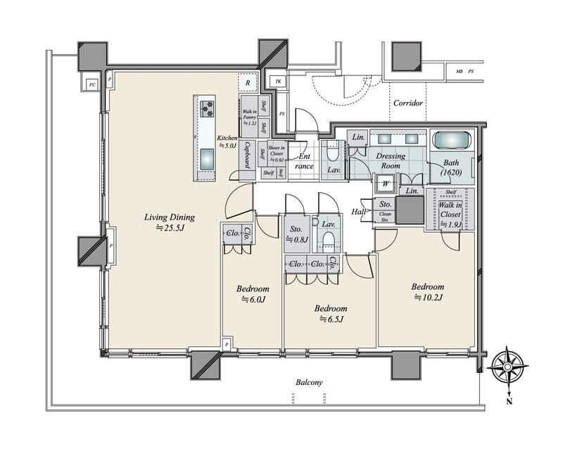 HARUMI FLAG SUN VILLAGE T棟 4806
