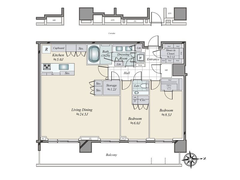 HARUMI FLAG SUN VILLAGE T棟 5008