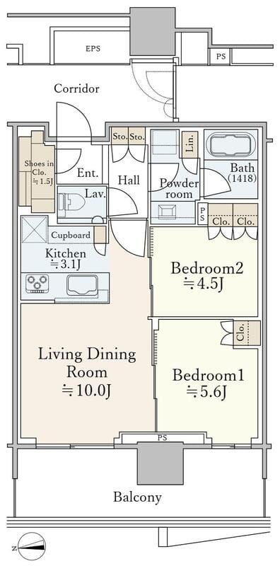 HARUMI FLAG SUN VILLAGE T棟 803
