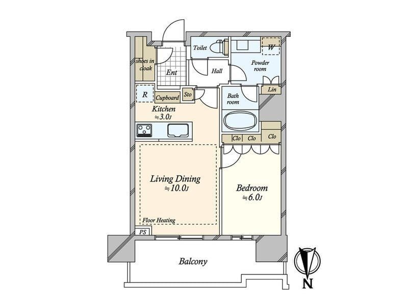 HARUMI FLAG SUN VILLAGE T棟 816