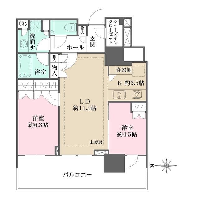 HARUMI FLAG SUN VILLAGE T棟 905