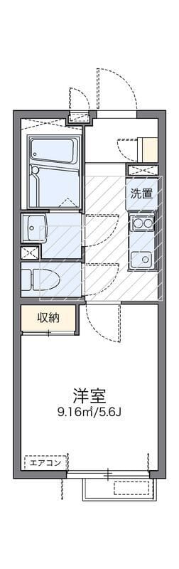 レオネクストパールシティ 302 間取り図