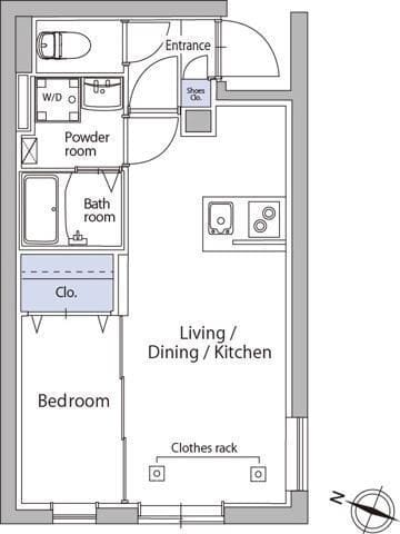 アトリオフラッツ菊川 302