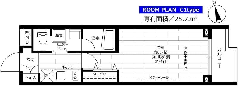 ステージファースト世田谷若林 304