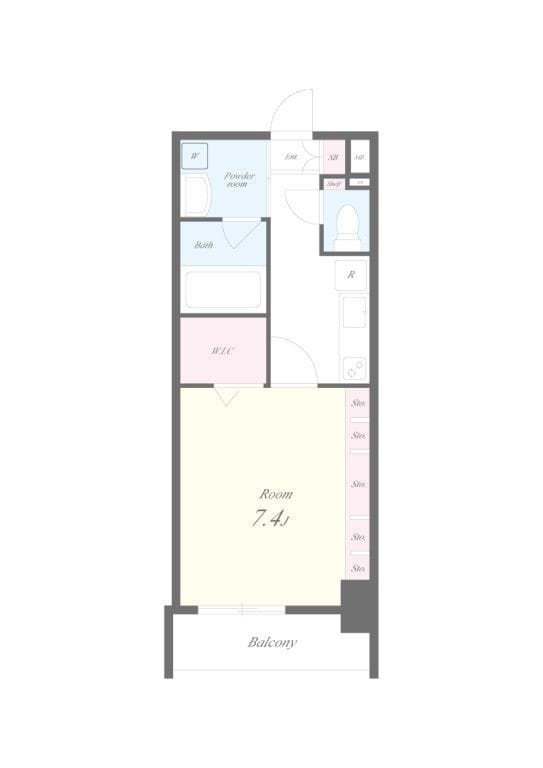 アールコート早稲田 105