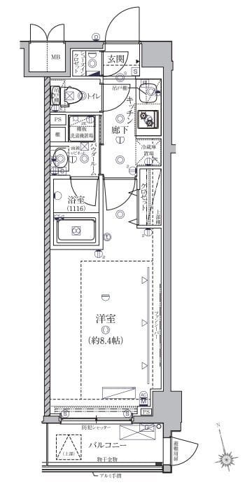 クレイシア北馬込 101