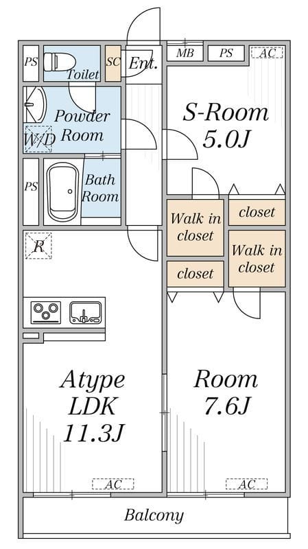 リブリ・SK竹の塚 101