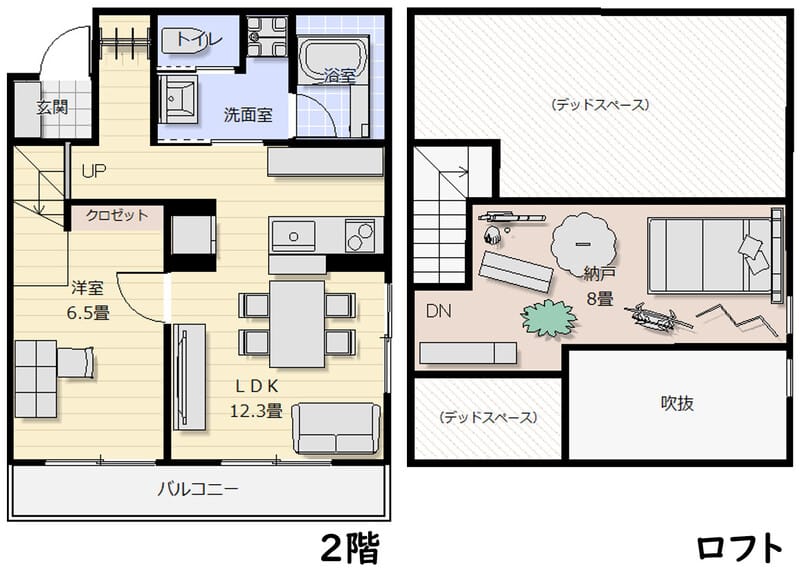 グランプレリュード(新築・ZEH・吹抜けロフト) 201