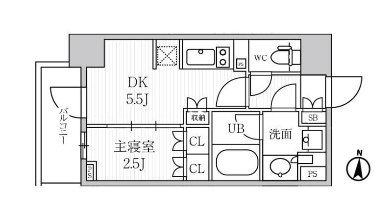 シーズンフラッツ菊川 904