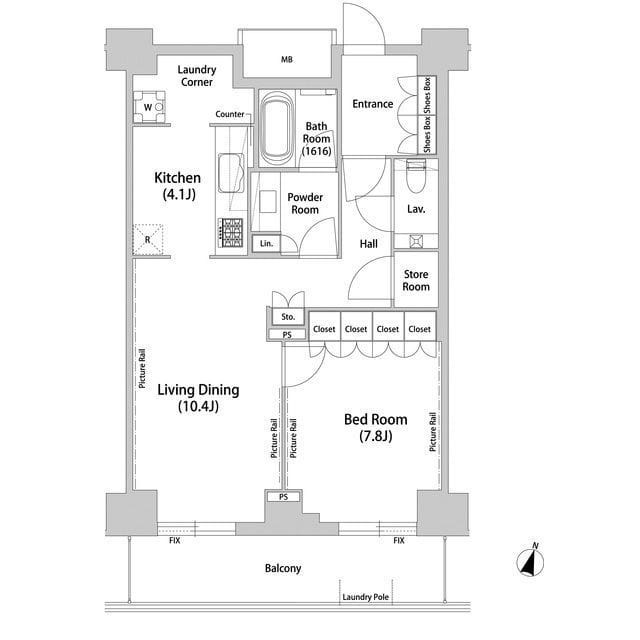 飯田橋ガーデンフラッツ 616