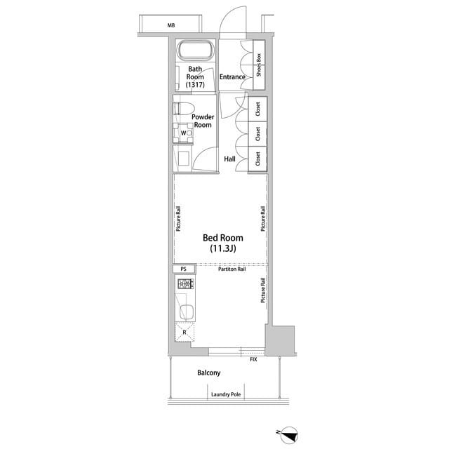 飯田橋ガーデンフラッツ 702