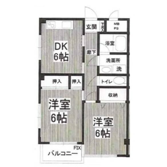 フロンティア西保木間(旧シャルムハイツ)の写真