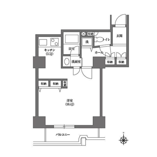 文京グリーンコートビュータワー本駒込 A1108