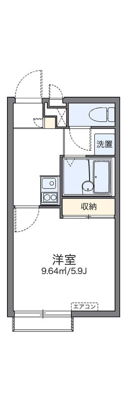 レオパレス時田 楓館 201