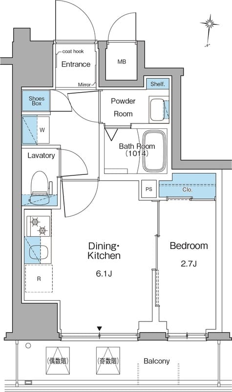 ルフォンリヴェント清澄白河 0502