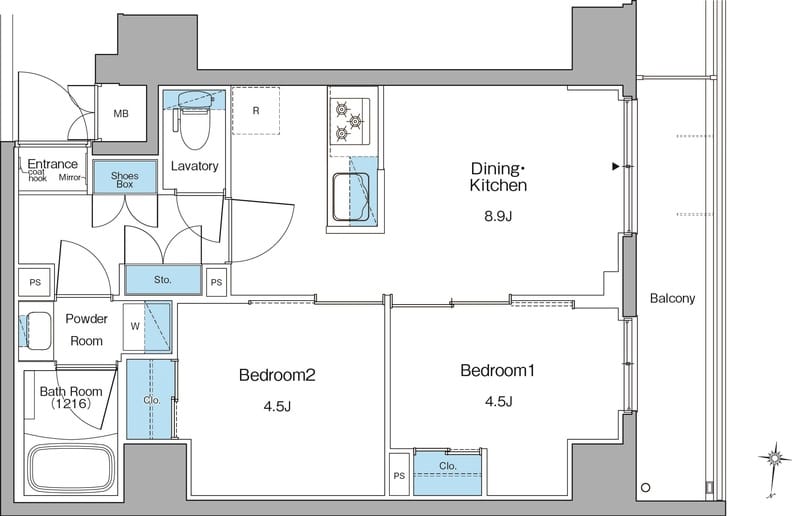 ルフォンリヴェント清澄白河 0503