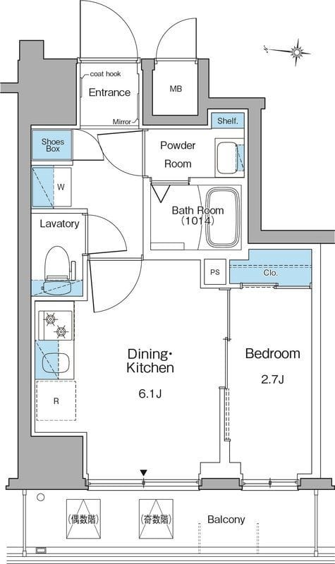 ルフォンリヴェント清澄白河 0602