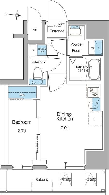 ルフォンリヴェント清澄白河 1001