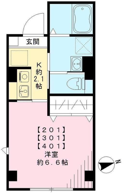 プラム二長町 201