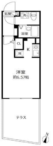 Branche中野本町 103 間取り図