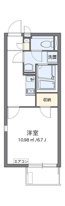 レオネクスト貞和 201 間取り図