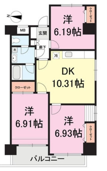コスモリード池上 1204