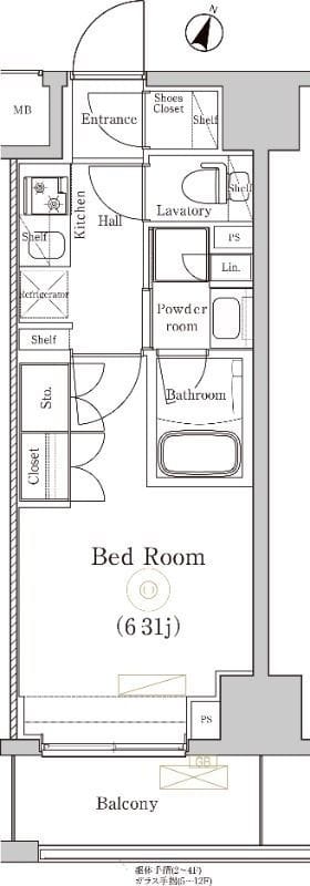 DIPS金町Residence 510 間取り図