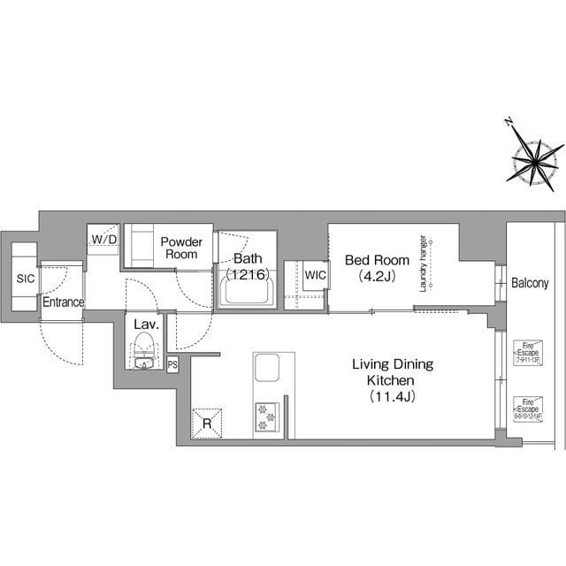 コンフォリア・リヴ上野 1201