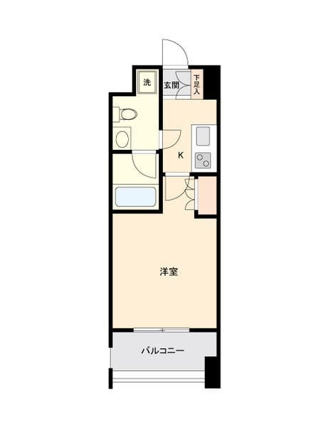 ドゥーエ茗荷谷 0703 間取り図