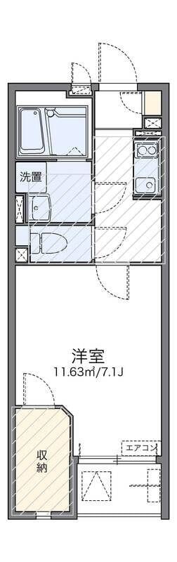 レオネクストシードオオタ 203 間取り図