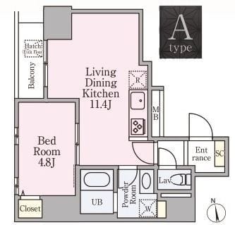 GrandeMaison浅草合羽橋 1102