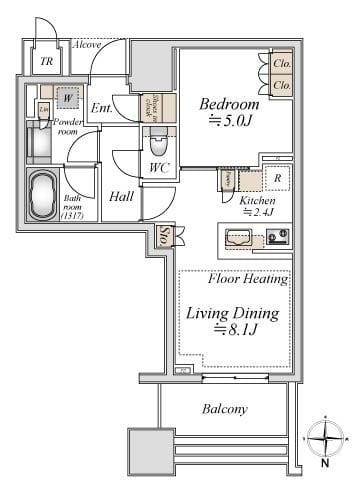 白金ザ・スカイ 東棟 1322