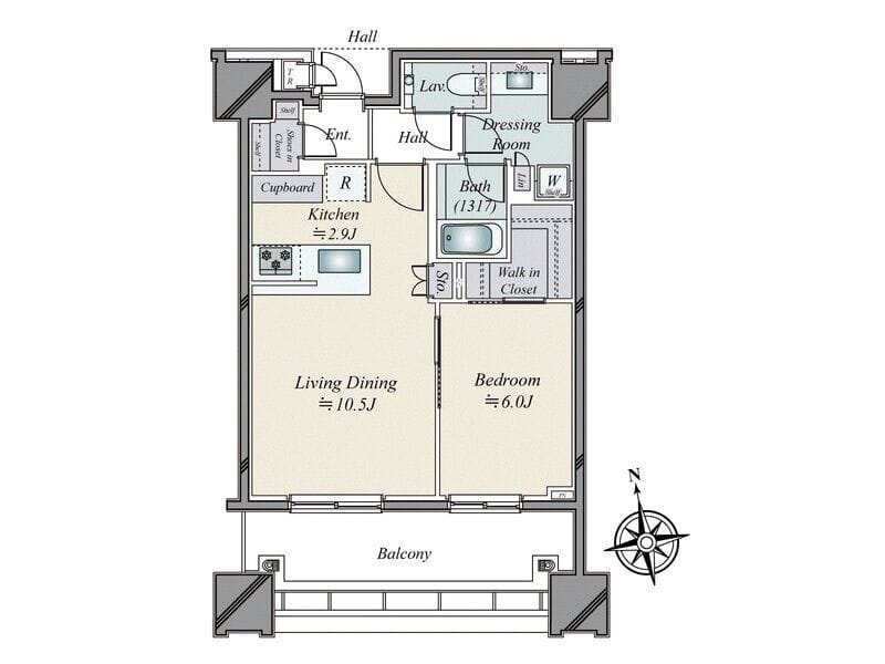 白金ザ・スカイ 東棟 1607