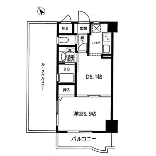 エル・グランピア 0509 間取り図
